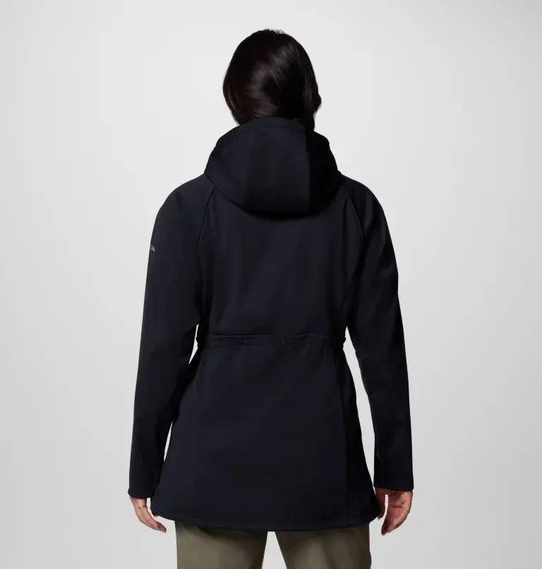 Columbia Ladies Black Flora Park II Softshell Jacket