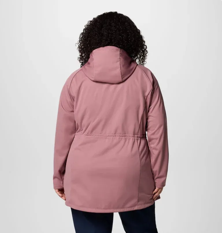 Columbia Ladies Fig Flora Park II Softshell Jacket