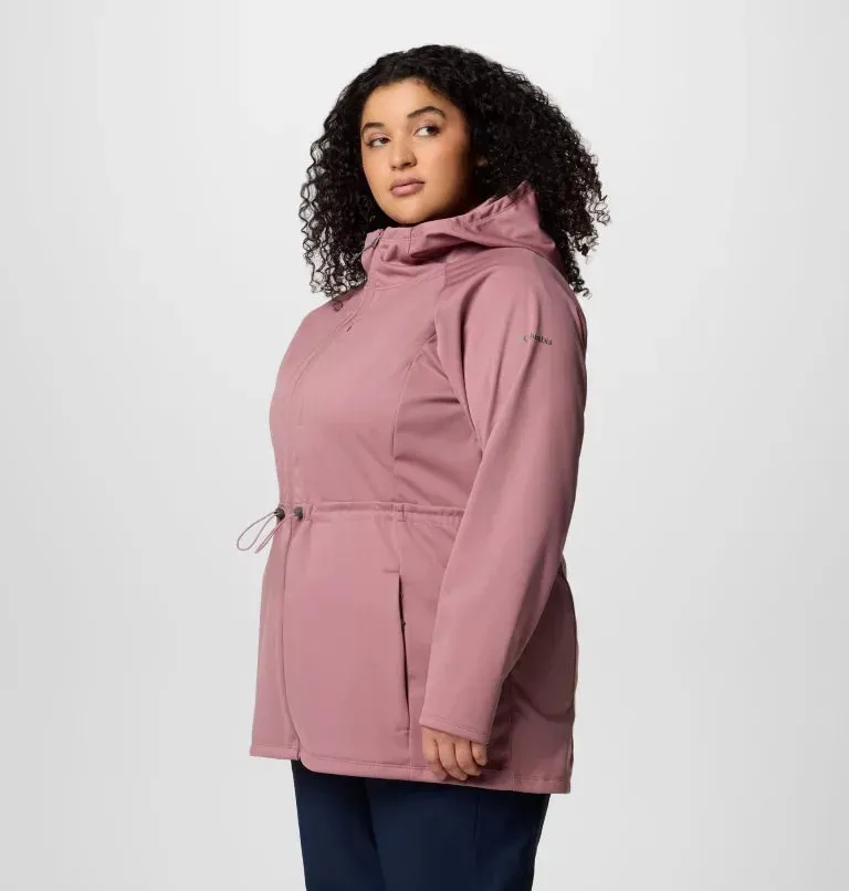 Columbia Ladies Fig Flora Park II Softshell Jacket