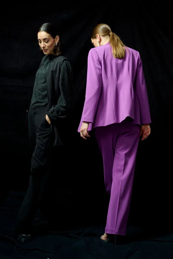 Fransa Nola Purple Trousers