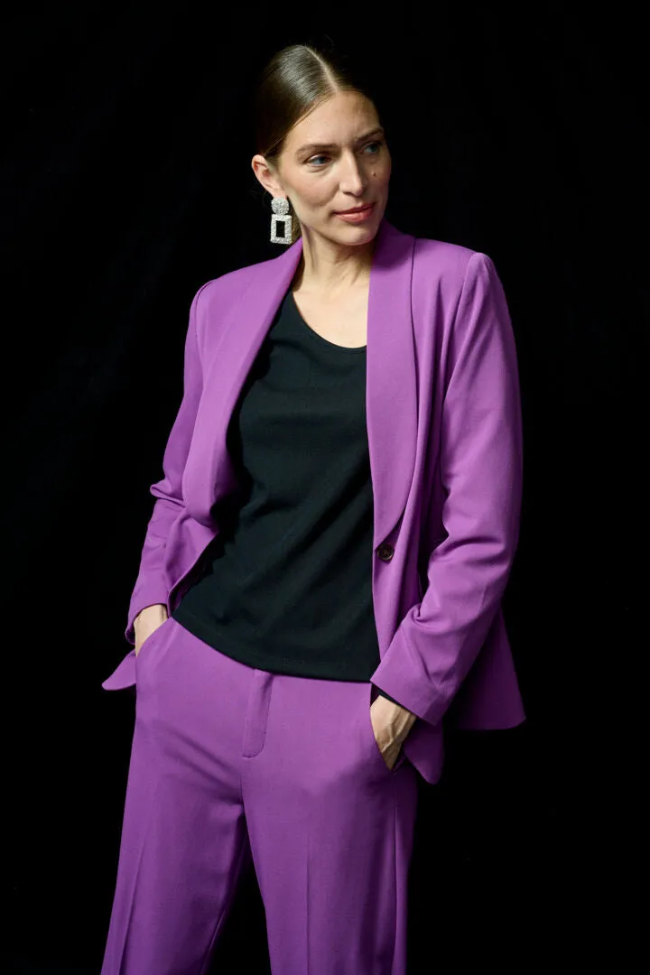 Fransa Nola Purple Trousers