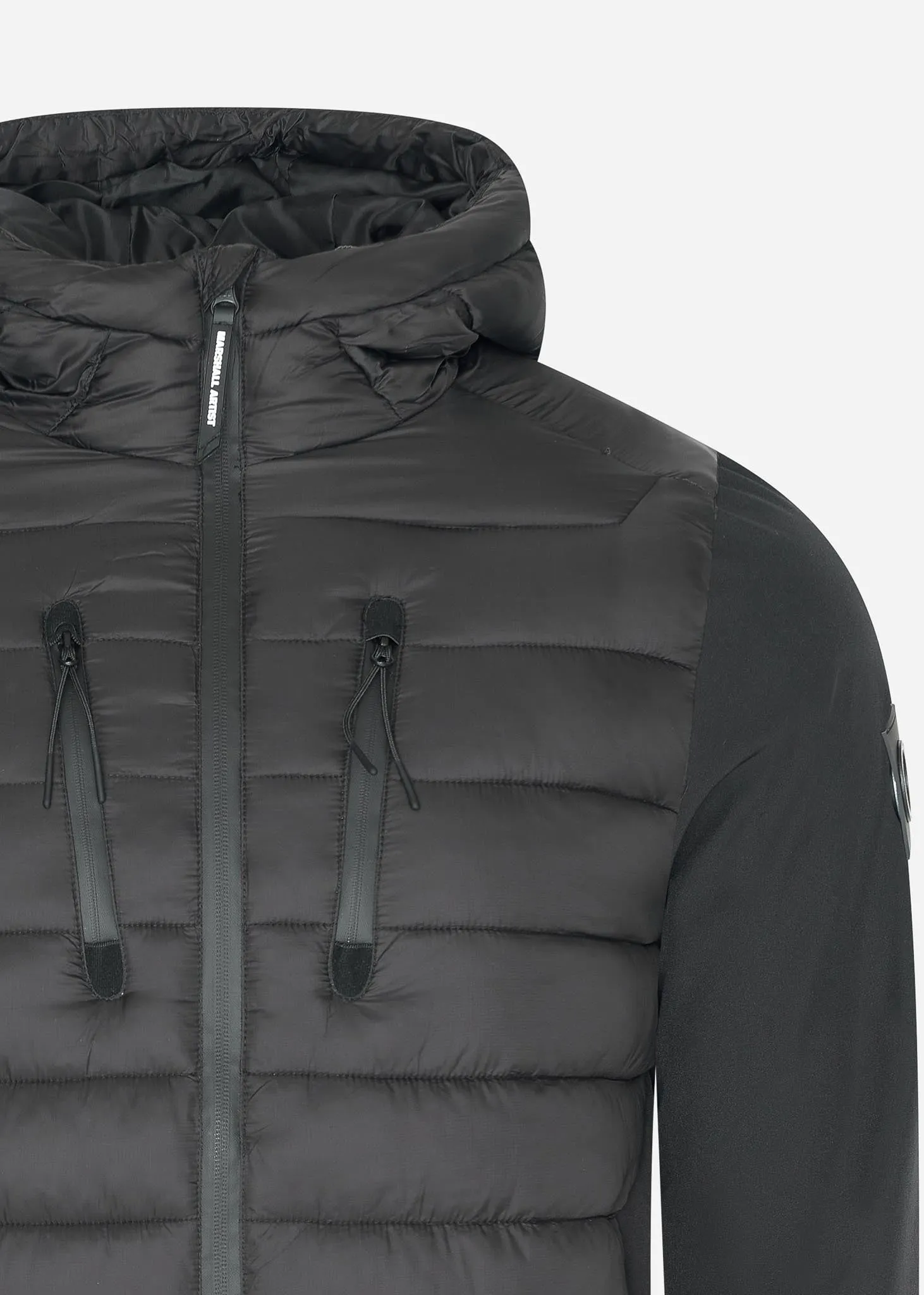 Ibrido softshell jacket - black
