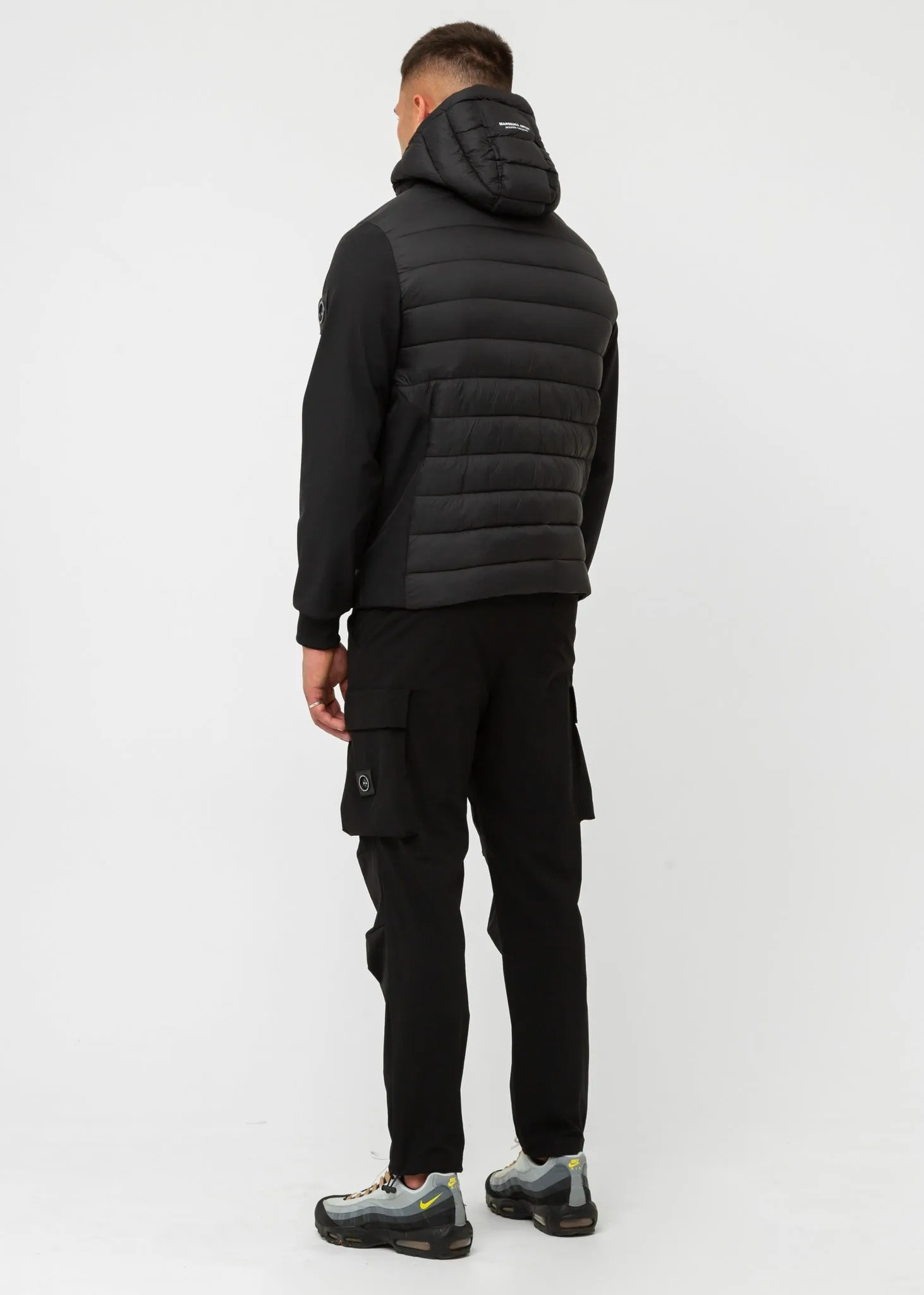 Ibrido softshell jacket - black