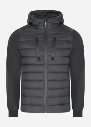 Ibrido softshell jacket - black