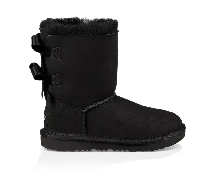 Kids UGG Bailey Bow II  Cozy Sheepskin Boot with a Feminine Touch
