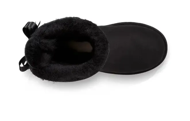 Kids UGG Bailey Bow II  Cozy Sheepskin Boot with a Feminine Touch