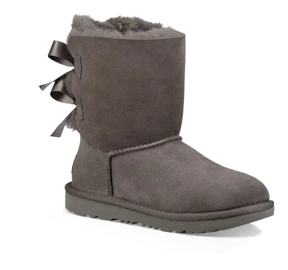 Kids UGG Bailey Bow II  Cozy Sheepskin Boot with a Feminine Touch