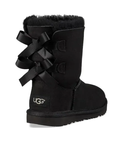 Kids UGG Bailey Bow II  Cozy Sheepskin Boot with a Feminine Touch