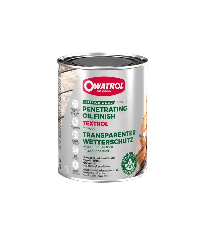 Owatrol Textrol Penetrating Wood Oil - Clear