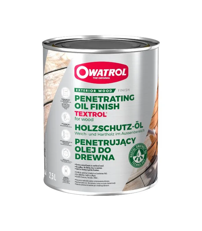 Owatrol Textrol Penetrating Wood Oil - Clear