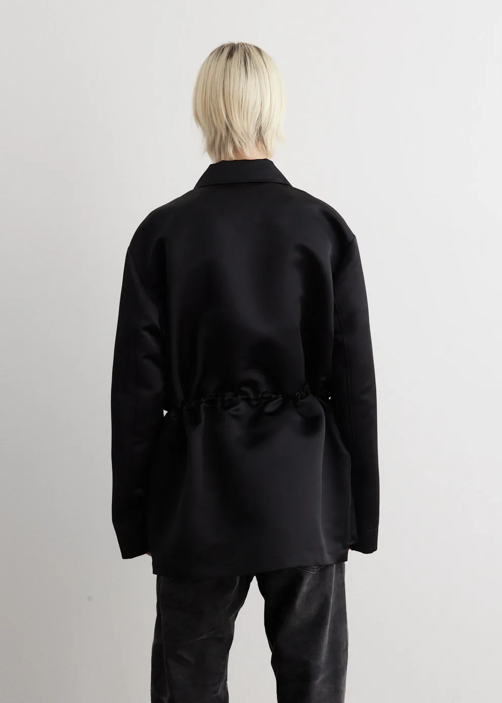Satin Field Jacket