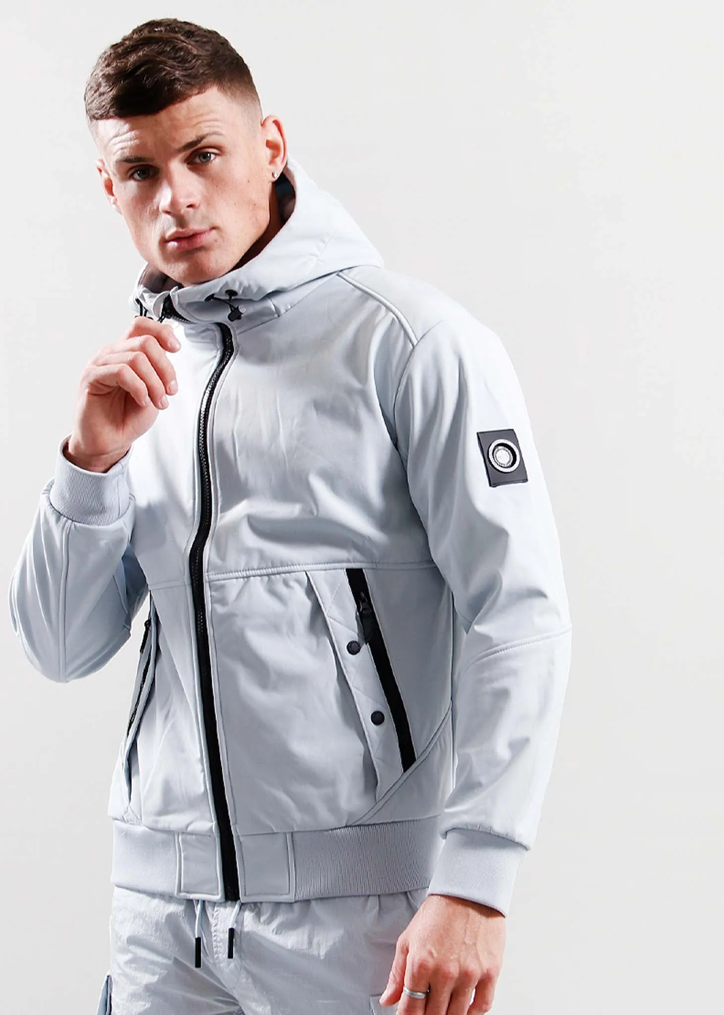 Softshell jacket - dolphin grey