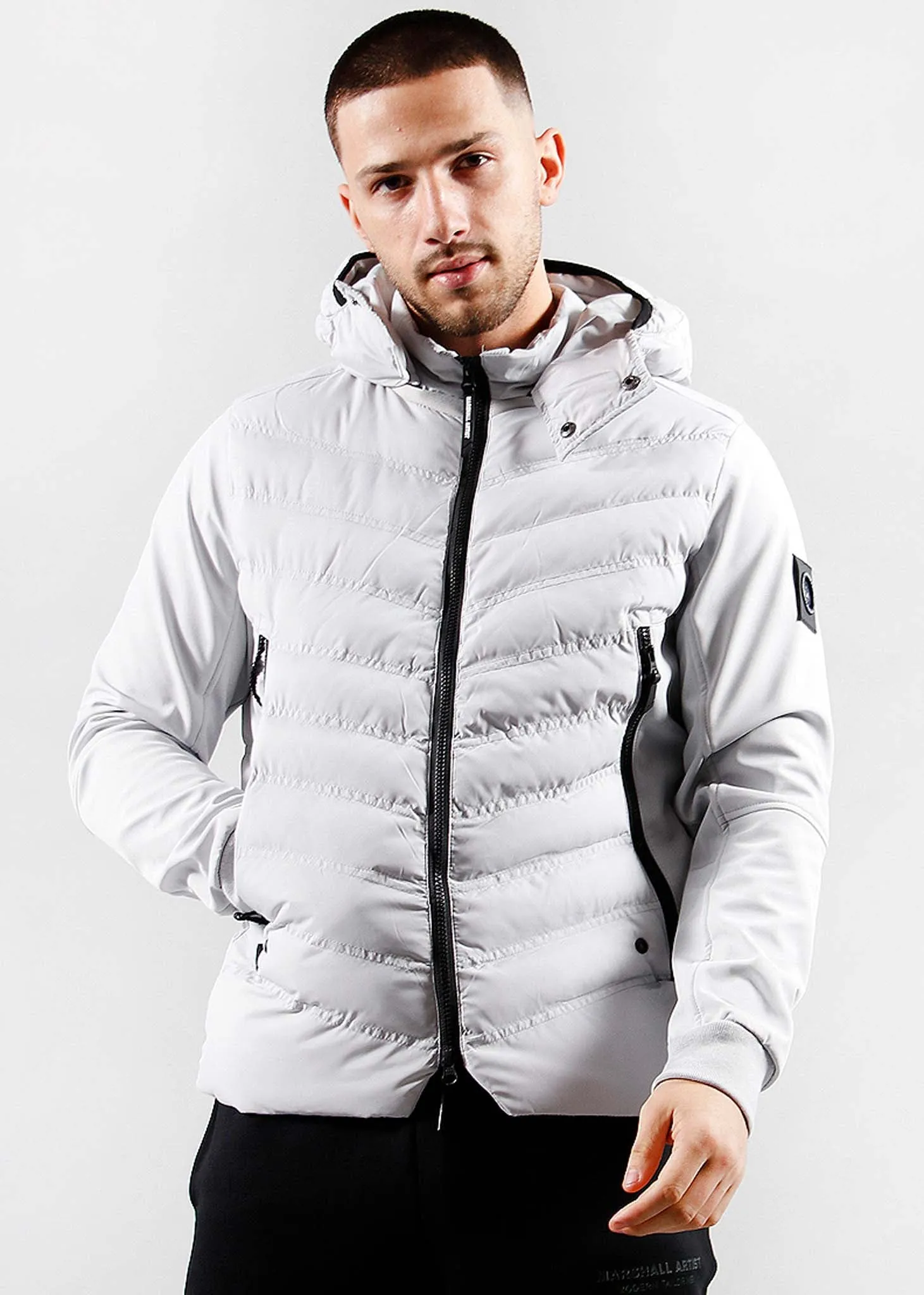 Takeda softshell hybrid - antarctica grey