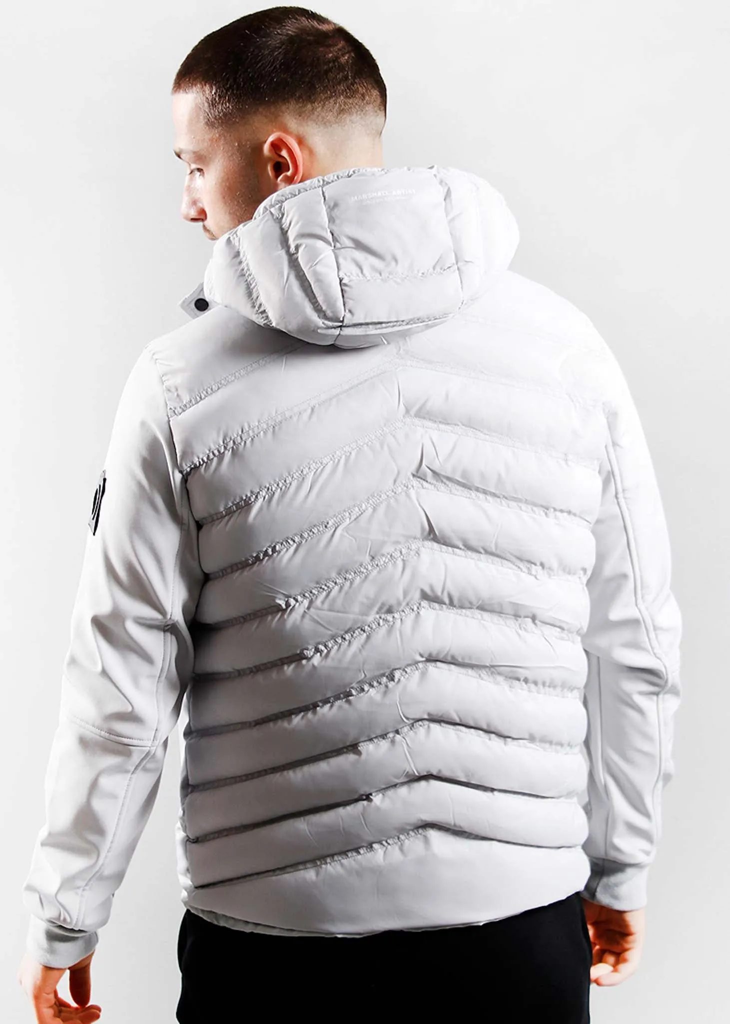 Takeda softshell hybrid - antarctica grey