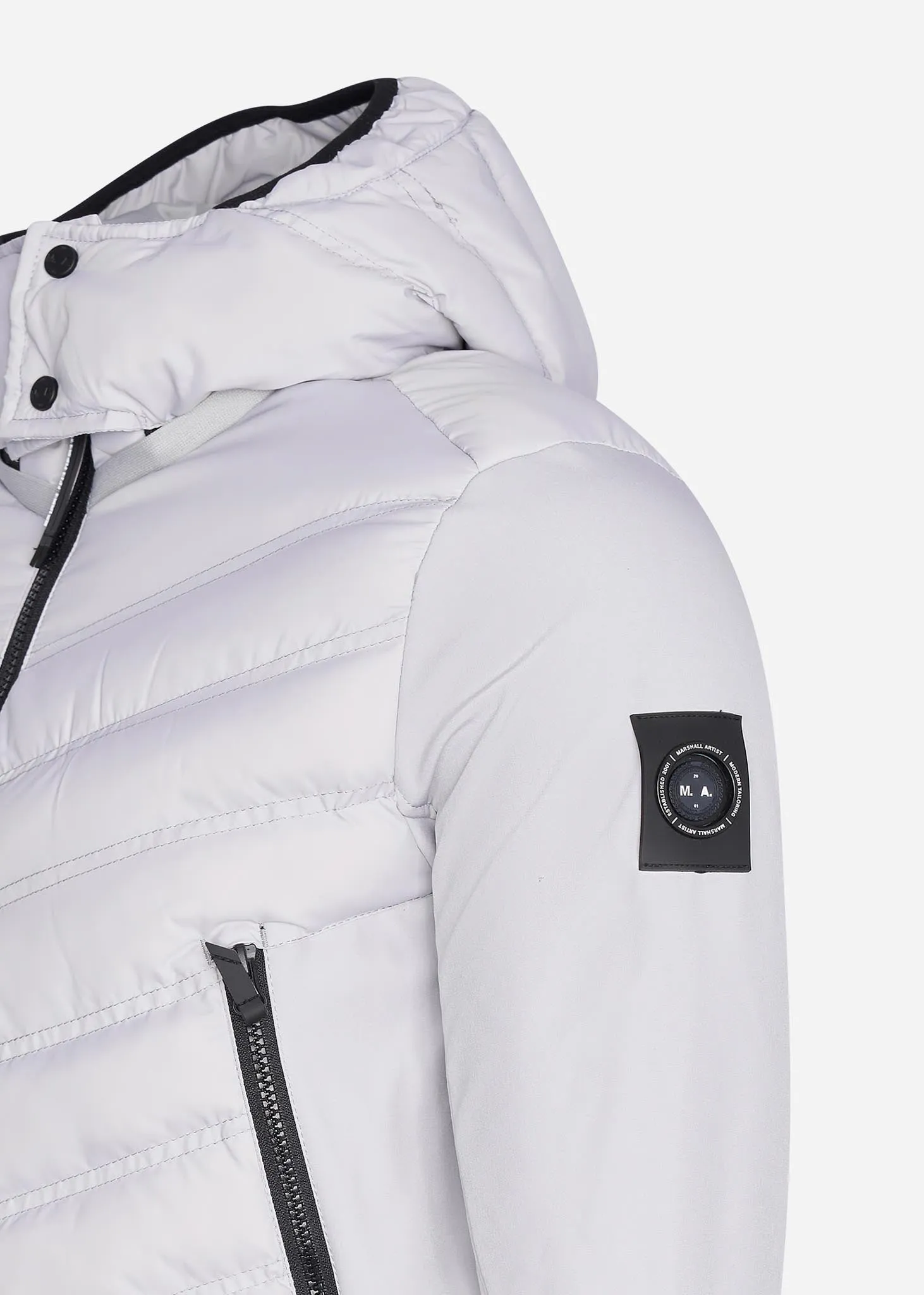 Takeda softshell hybrid - antarctica grey