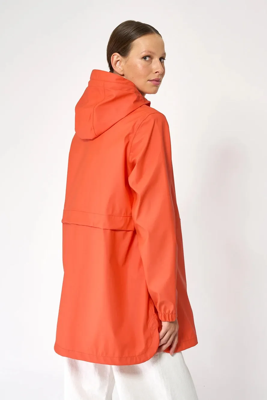 Tanta Brouillard Coat Tangerine Tango