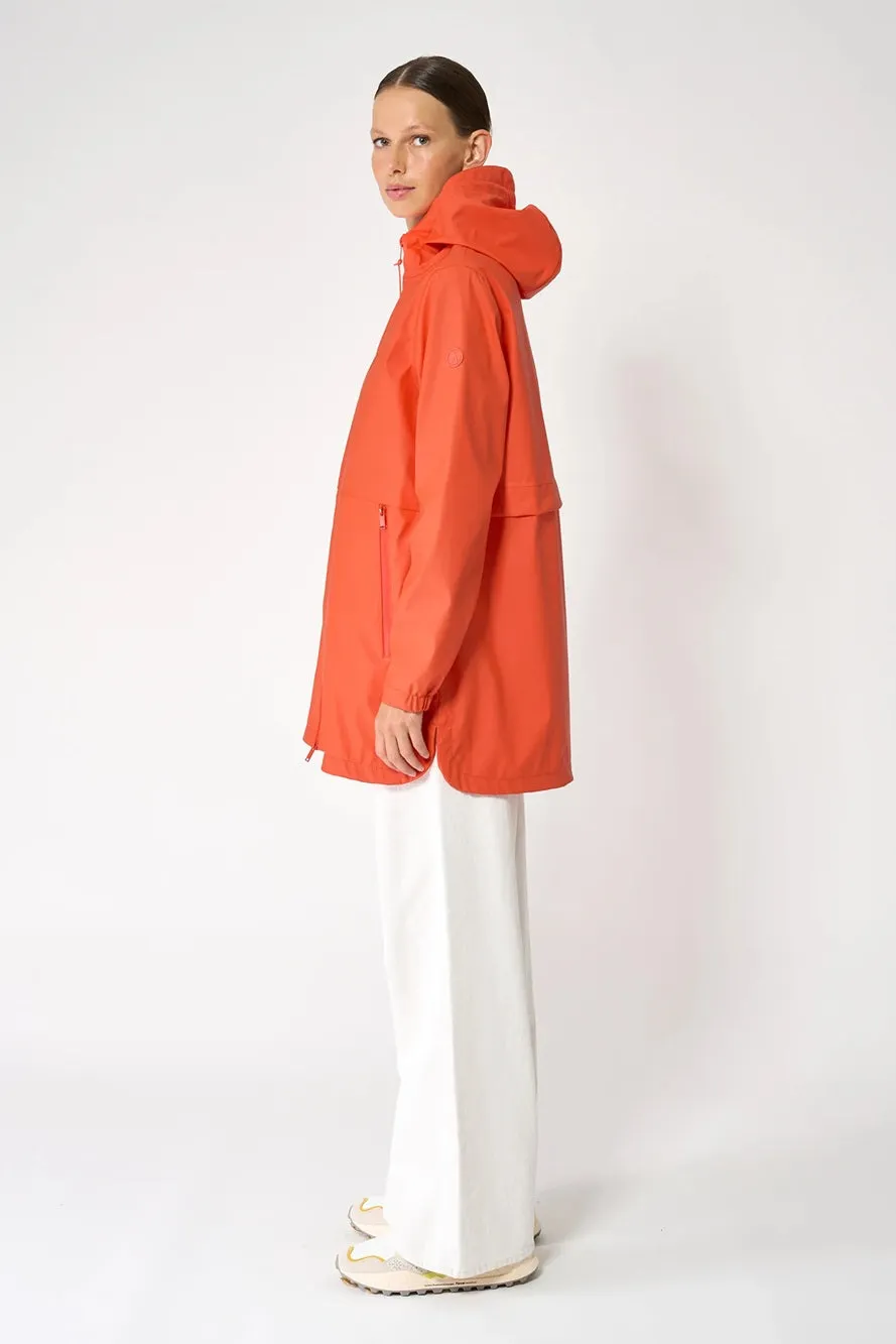Tanta Brouillard Coat Tangerine Tango