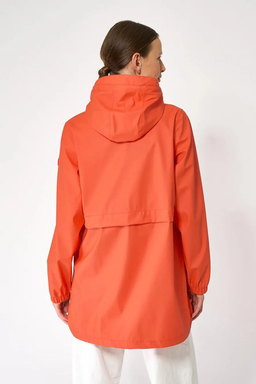 Tanta Brouillard Coat Tangerine Tango