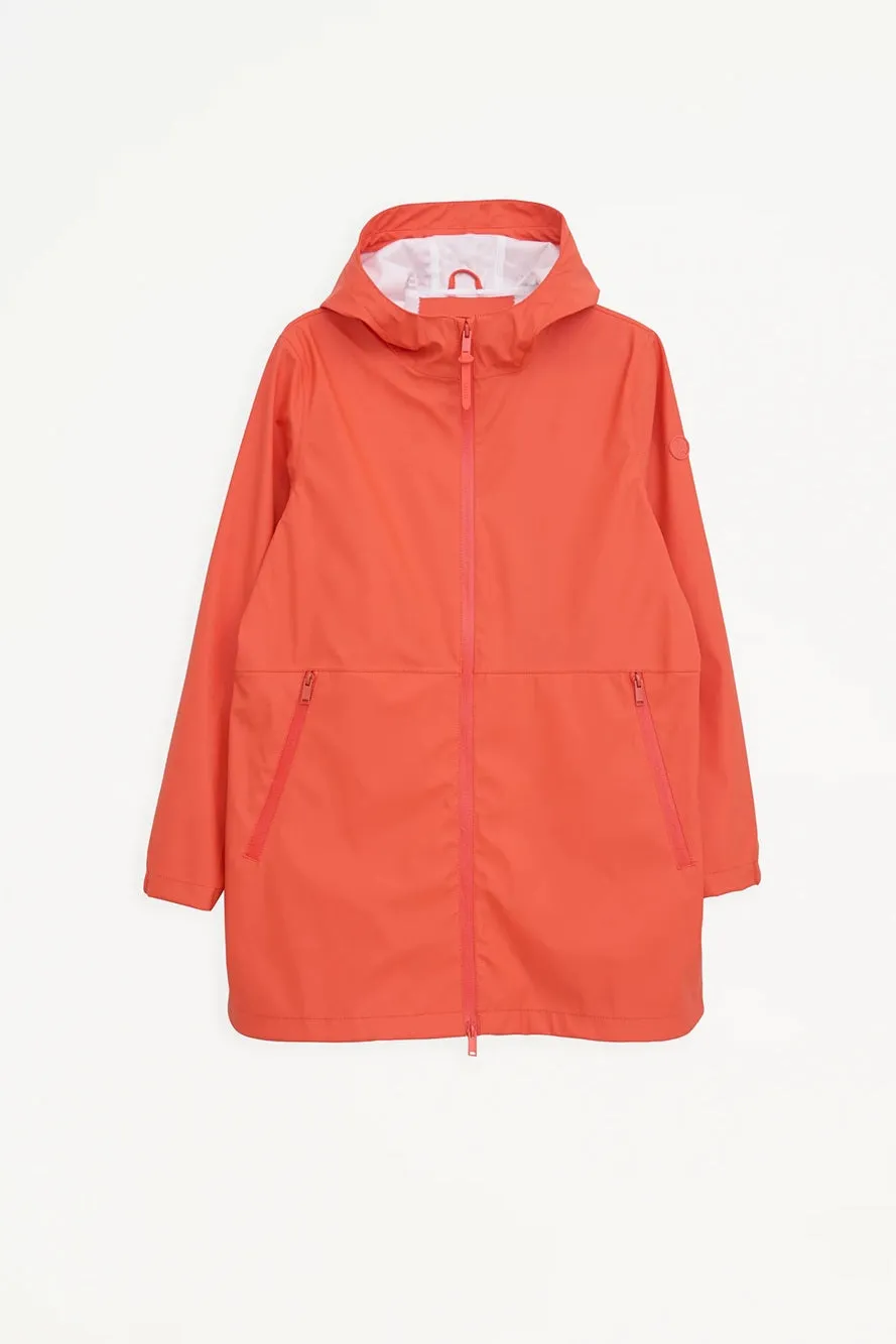 Tanta Brouillard Coat Tangerine Tango