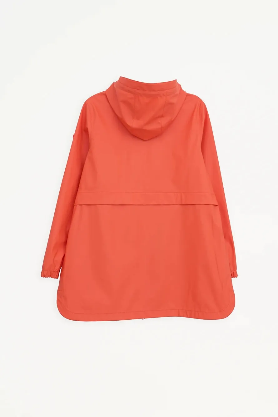Tanta Brouillard Coat Tangerine Tango