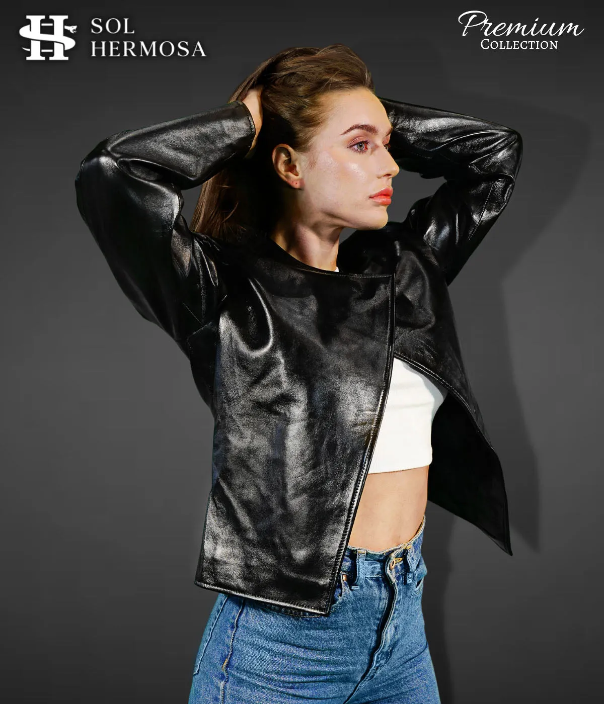 Women's Genuine Leather Jacket - Hestia